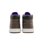 Jordan 1 Mid Purple Mocha – podrážka | Purekickz