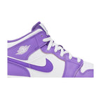 Jordan 1 Mid Purple Venom (GS) – detail | Purekickz