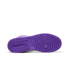 Jordan 1 Mid Purple Venom (GS) – zadní pohled | Purekickz