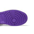 Jordan 1 Mid Purple Venom (GS) – pohled shora | Purekickz