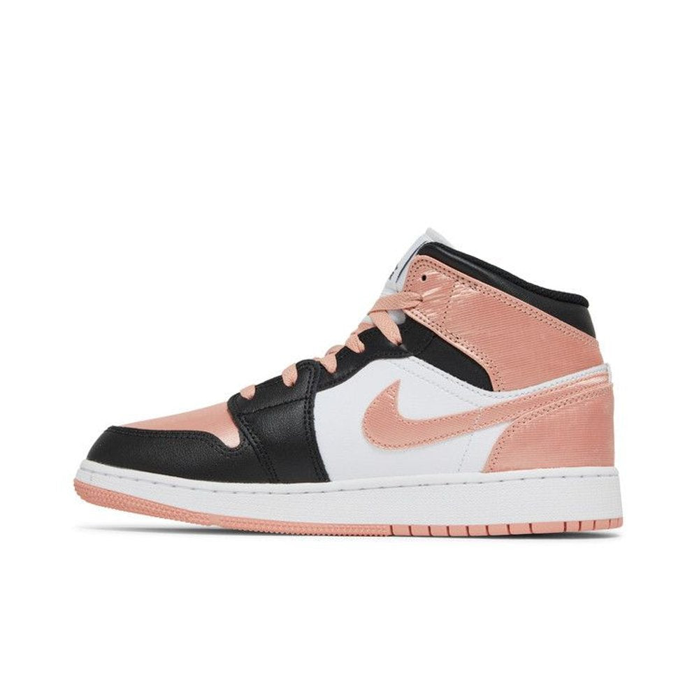 Jordan 1 Mid Root Brown (GS) – hlavní pohled | Purekickz