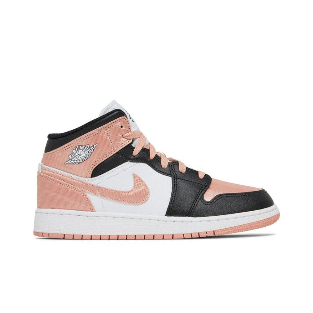 Jordan 1 Mid Root Brown (GS) – boční pohled | Purekickz
