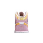 Jordan 1 Mid SE Arctic Pink (GS) – detail materiálu | Purekickz