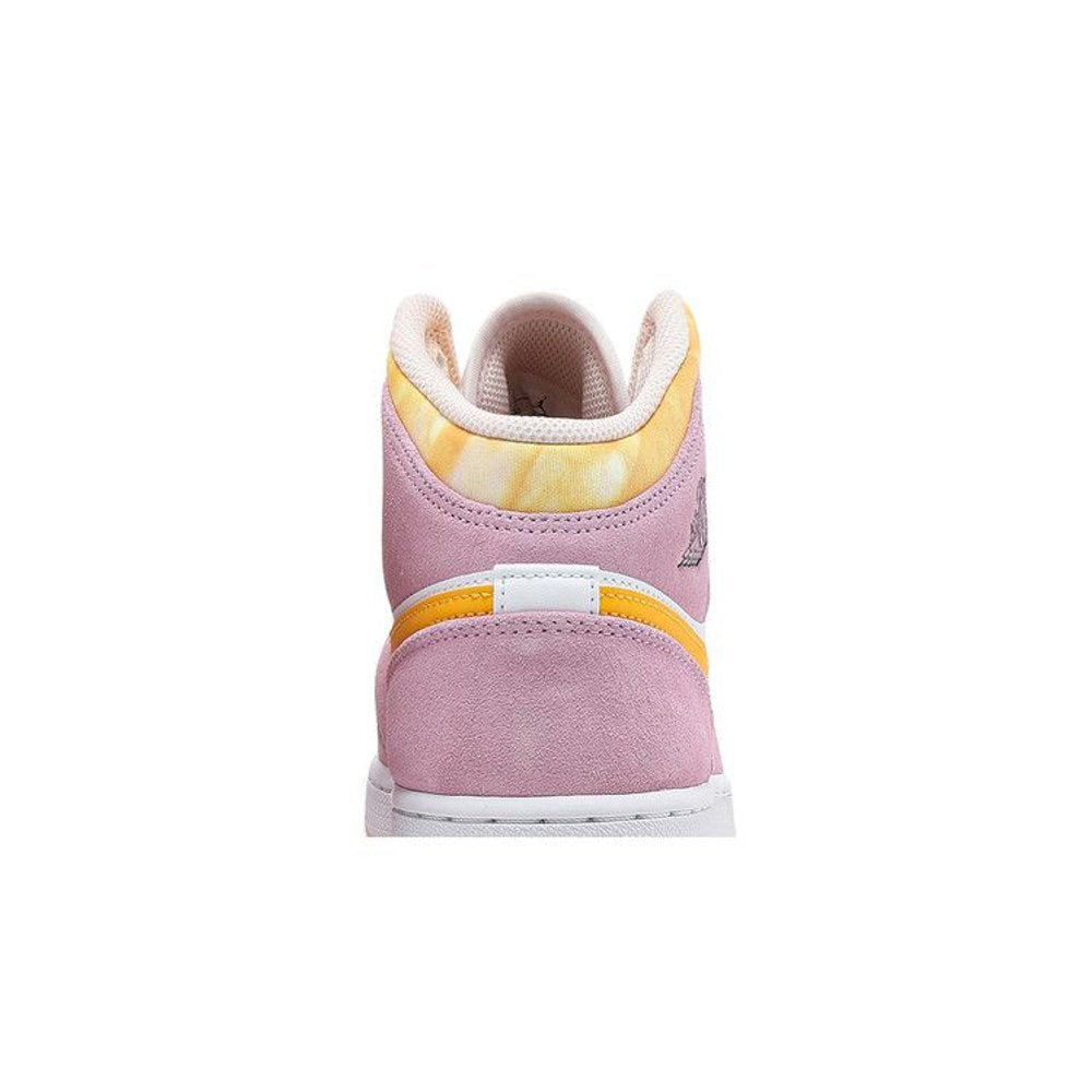 Jordan 1 Mid SE Arctic Pink (GS) – detail materiálu | Purekickz