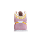 Jordan 1 Mid SE Arctic Pink (GS) – detail materiálu | Purekickz