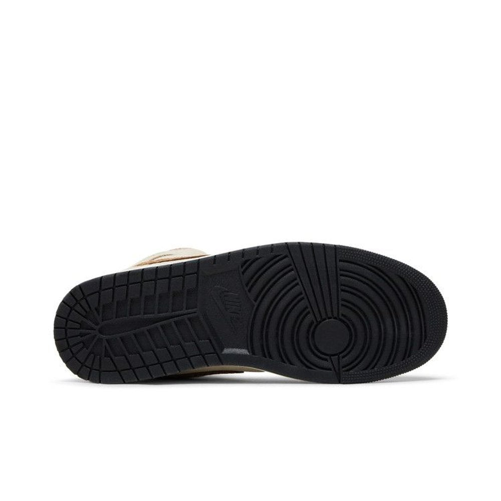 Jordan 1 Mid SE Brown Elephant – zadní pohled | Purekickz