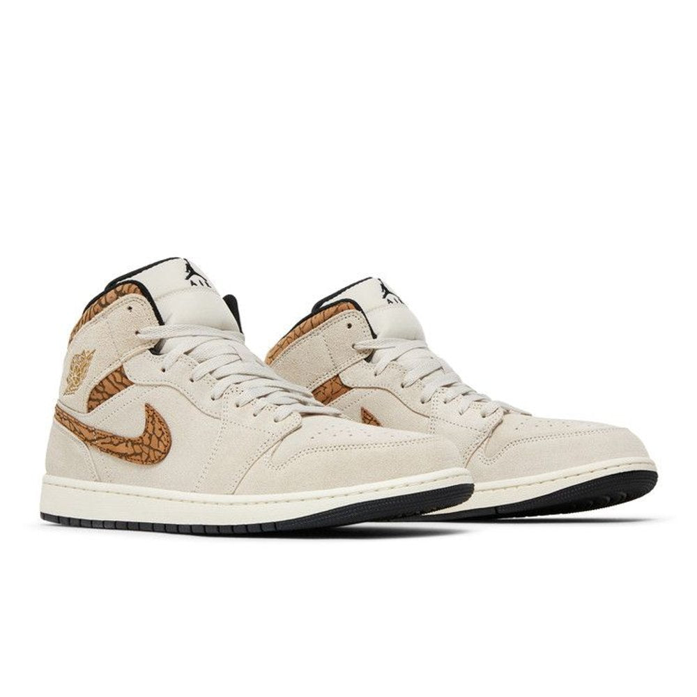 Jordan 1 Mid SE Brown Elephant