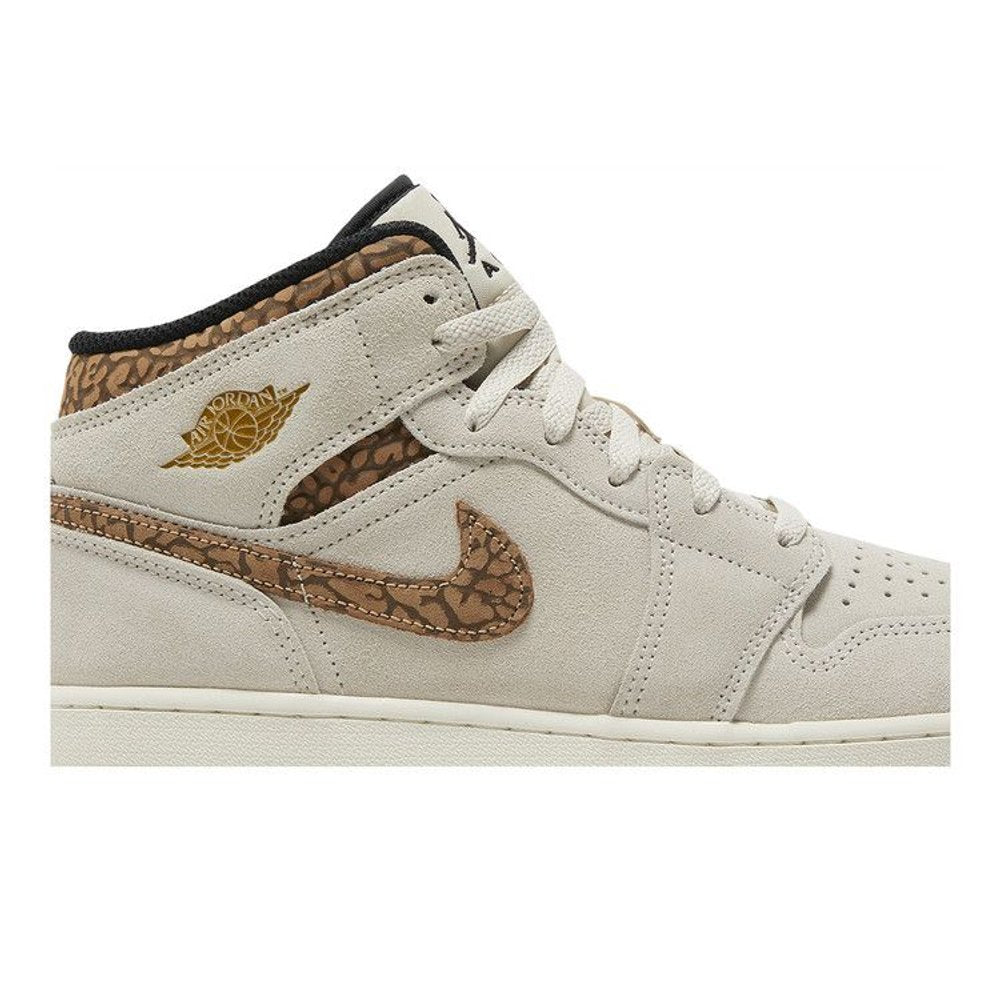 Jordan 1 Mid SE Brown Elephant (GS)