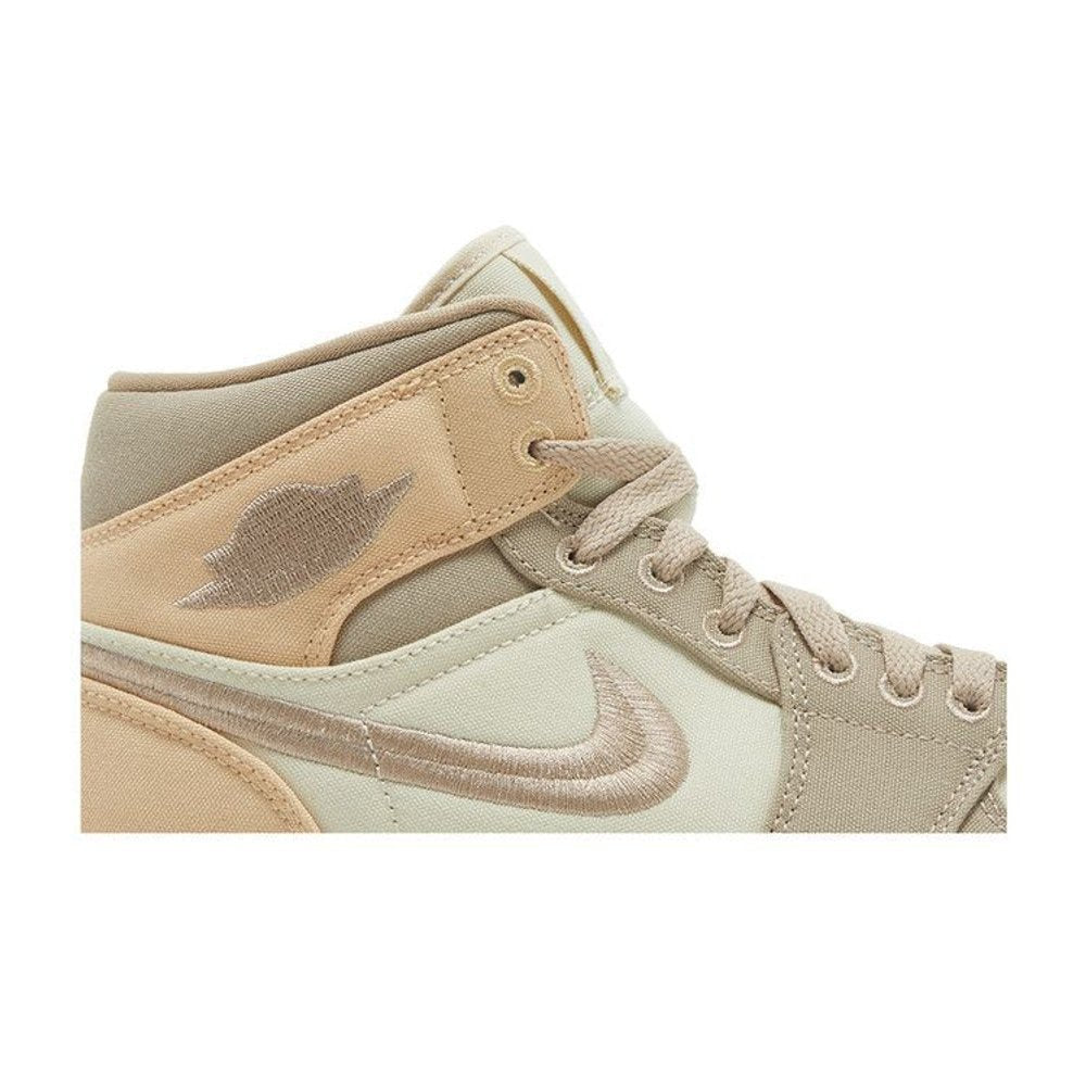 Jordan 1 Mid SE Canvas Khaki (W) – detail | Purekickz