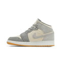 Jordan 1 Mid SE Coconut Milk Particle Grey (GS) – hlavní pohled | Purekickz