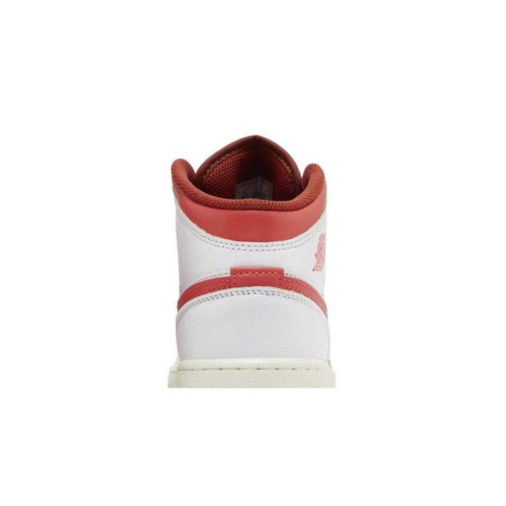 Jordan 1 Mid SE Dune Red – detail materiálu | Purekickz