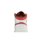 Jordan 1 Mid SE Dune Red – detail materiálu | Purekickz