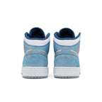 Jordan 1 Mid SE French Blue Light Steel (GS) – podrážka | Purekickz