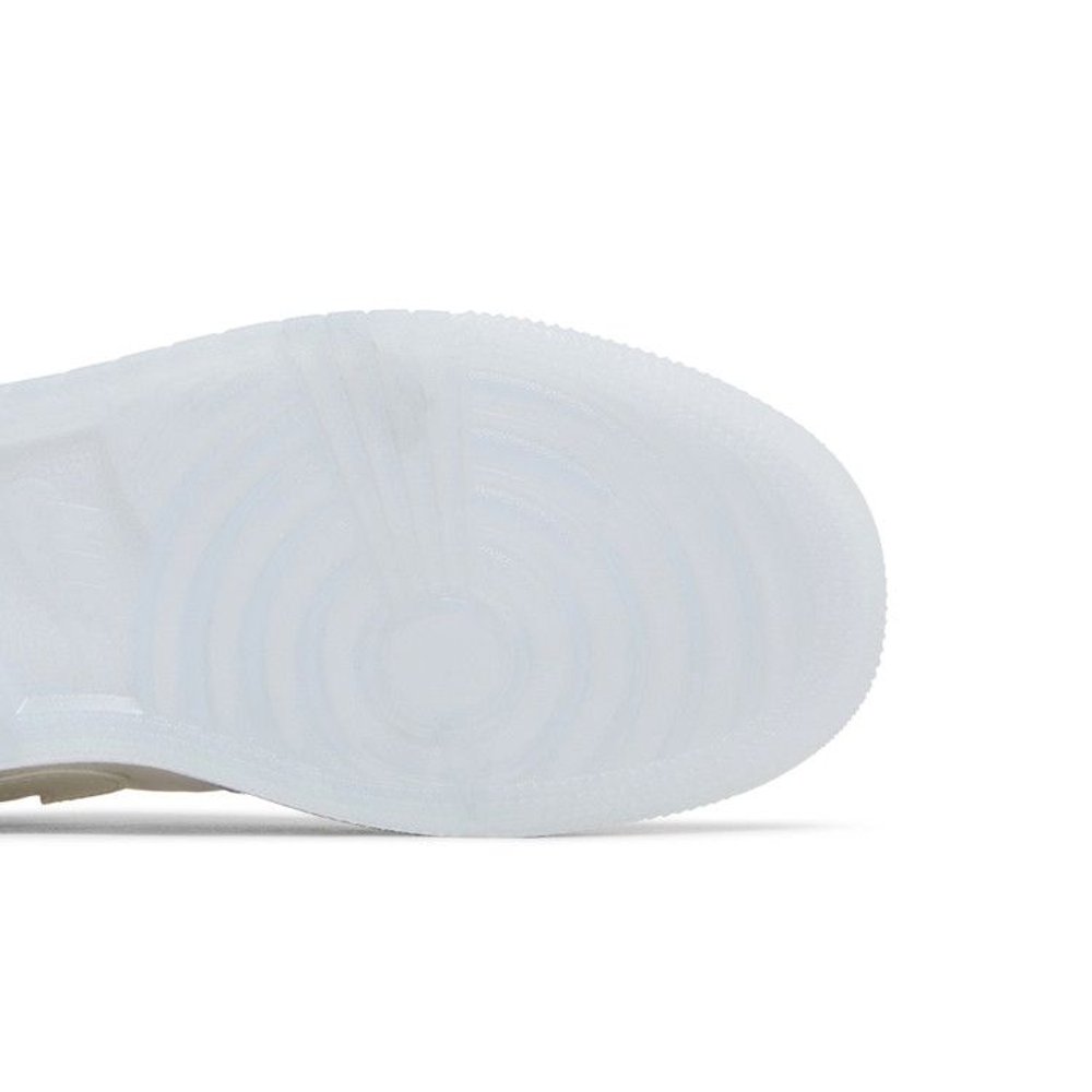 Jordan 1 Mid SE Glitter Swoosh – pohled shora | Purekickz