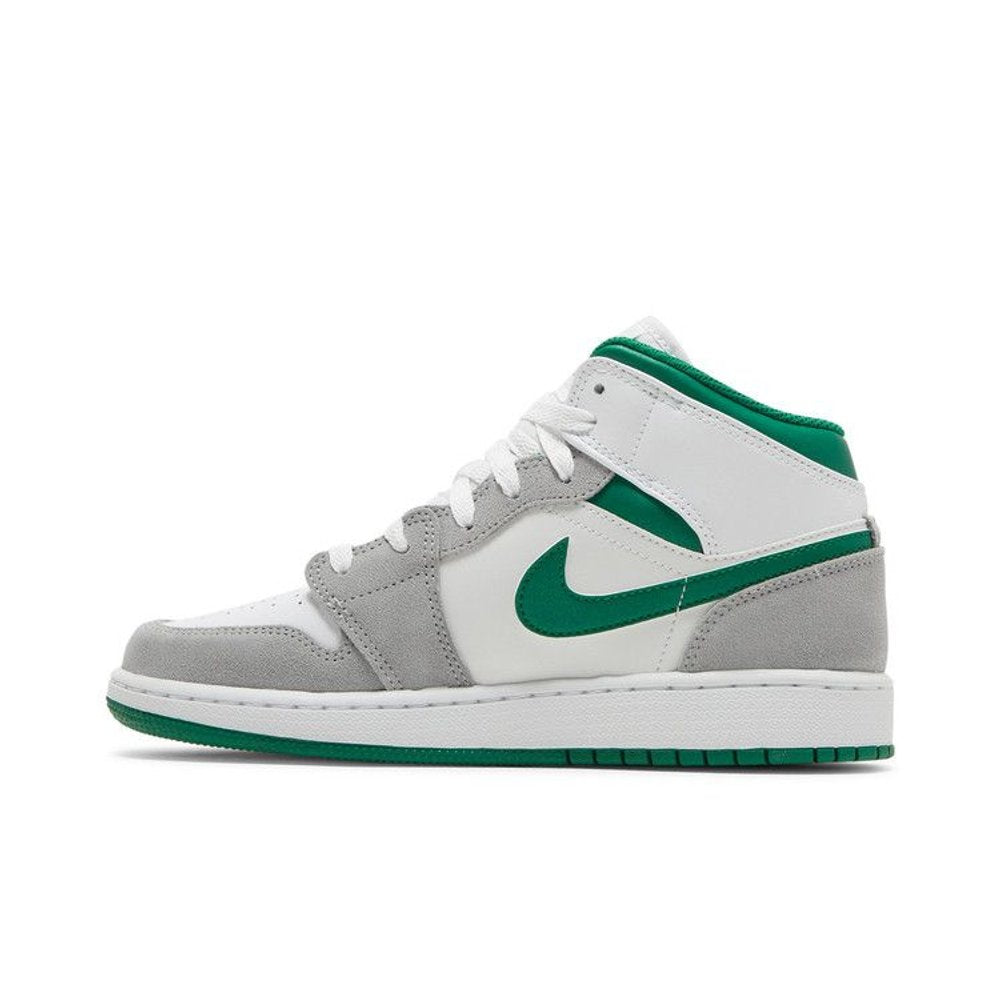 Jordan 1 Mid SE Grey Green – hlavní pohled | Purekickz