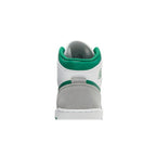 Jordan 1 Mid SE Grey Green – detail materiálu | Purekickz