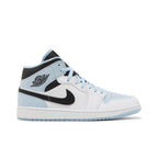 Jordan 1 Mid SE Ice Blue (2023) – boční pohled | Purekickz