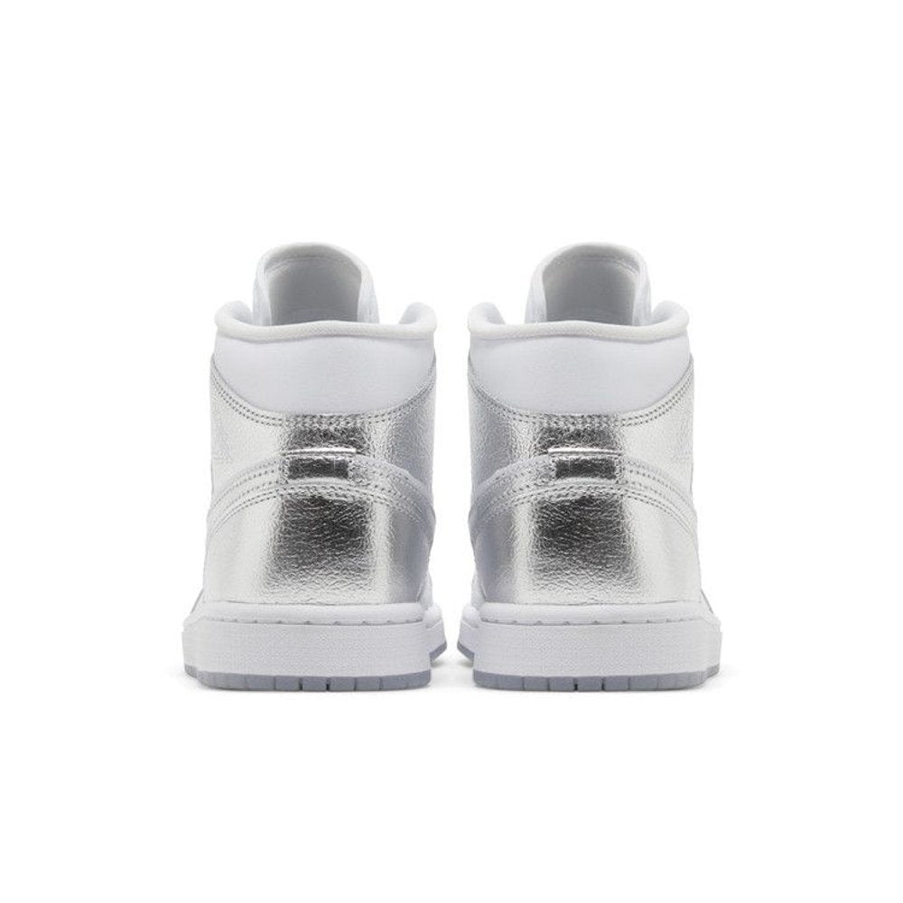 Jordan 1 Mid SE Metallic Silver (W) – podrážka | Purekickz