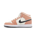 Jordan 1 Mid SE Orange Suede (GS) – hlavní pohled | Purekickz