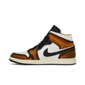 Jordan 1 Mid SE Orange Wear Away – hlavní pohled | Purekickz