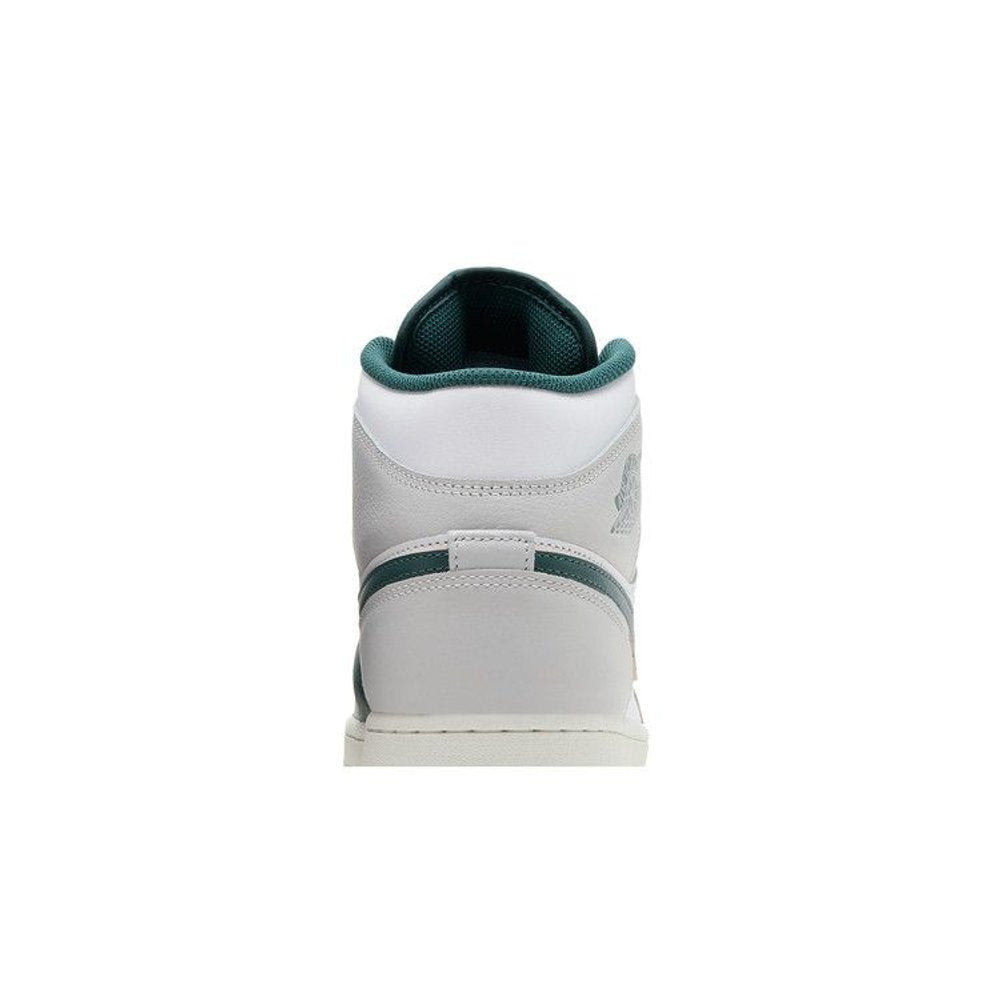 Jordan 1 Mid SE Oxidized Green – detail materiálu | Purekickz