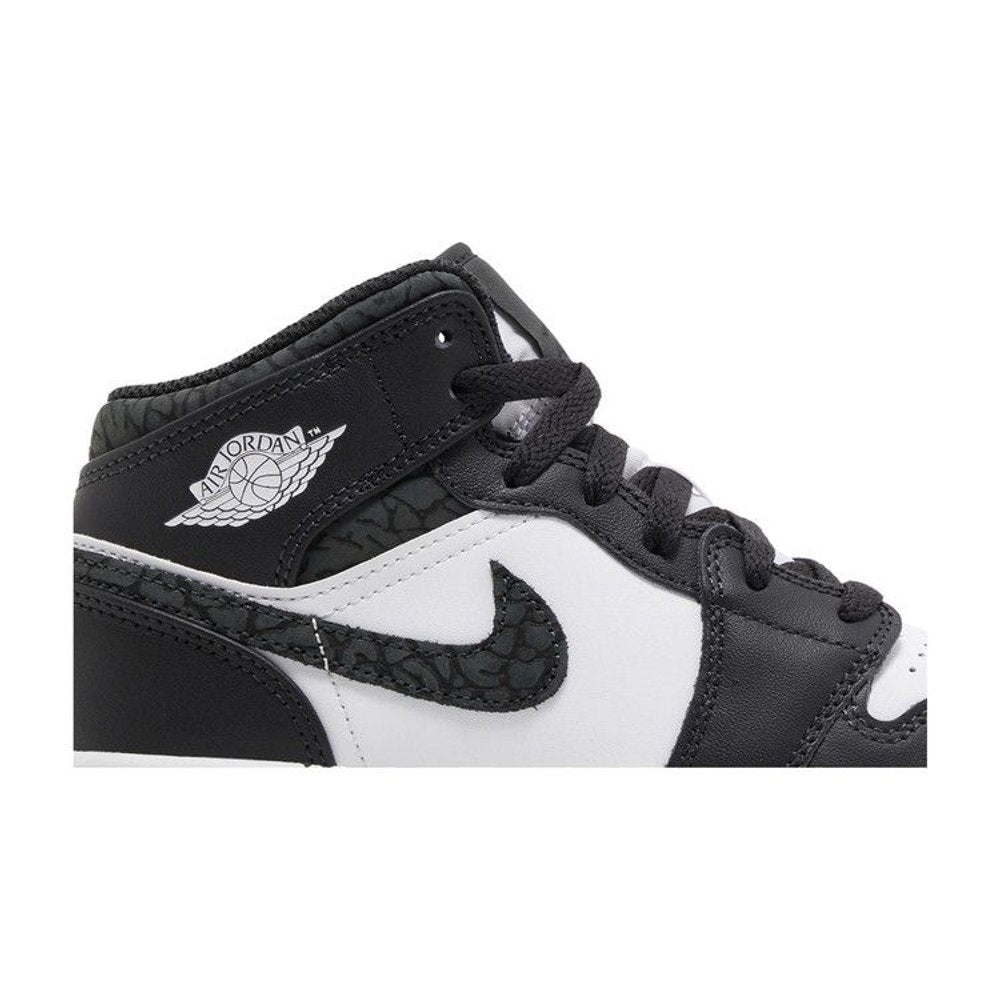 Jordan 1 Mid SE Panda Elephant (GS) – detail | Purekickz