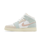 Jordan 1 Mid SE Pink Oxford (GS) – hlavní pohled | Purekickz