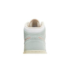 Jordan 1 Mid SE Pink Oxford (GS) – detail materiálu | Purekickz