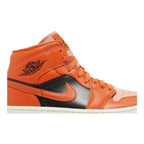 Jordan 1 Mid SE Rush Orange Crimson Bliss (W) – detail | Purekickz
