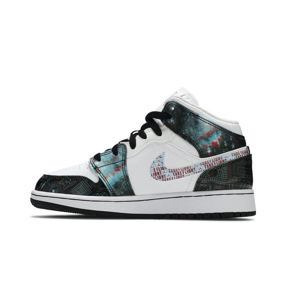 Jordan 1 Mid SE Take Flight (GS) – hlavní pohled | Purekickz