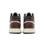 Jordan 1 Mid SE White Brown Blue Grey (GS) – podrážka | Purekickz