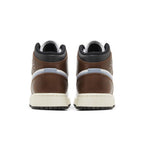 Jordan 1 Mid SE White Brown Blue Grey (GS) – podrážka | Purekickz