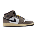 Jordan 1 Mid SE White Cave Stone (GS) – boční pohled | Purekickz