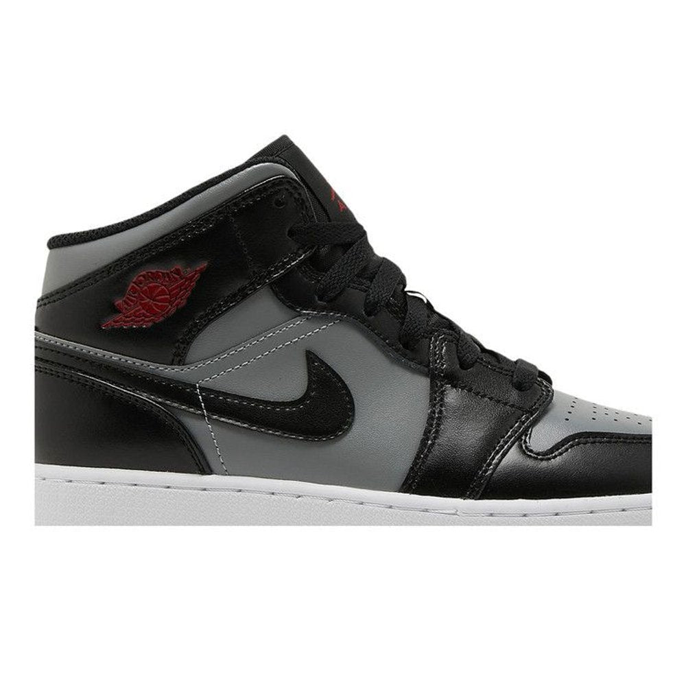 Jordan 1 Mid Shadow Red (GS) – detail | Purekickz