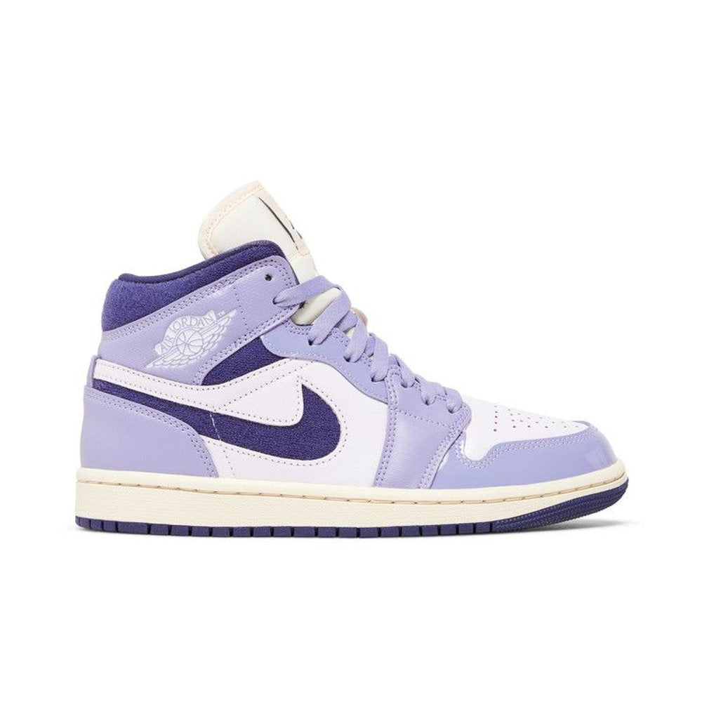 Jordan 1 Mid Sky J Purple – boční pohled | Purekickz