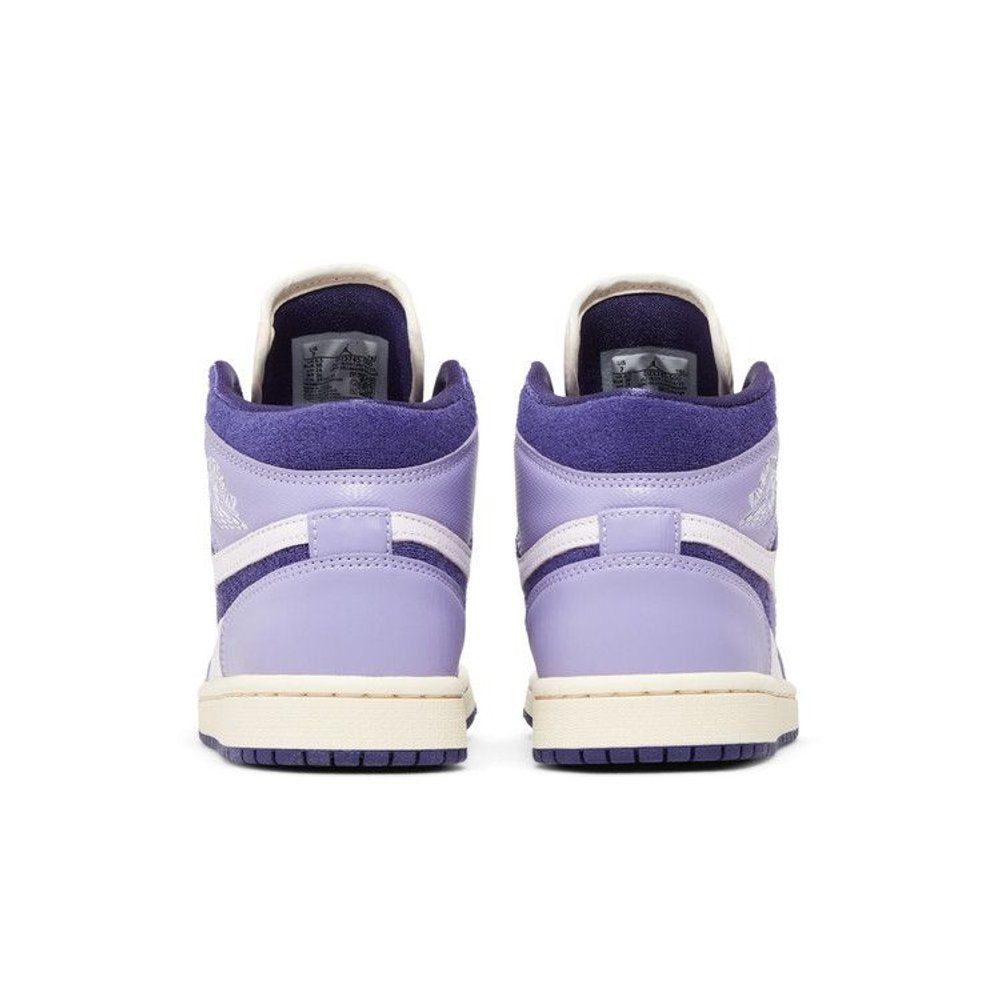 Jordan 1 Mid Sky J Purple – podrážka | Purekickz