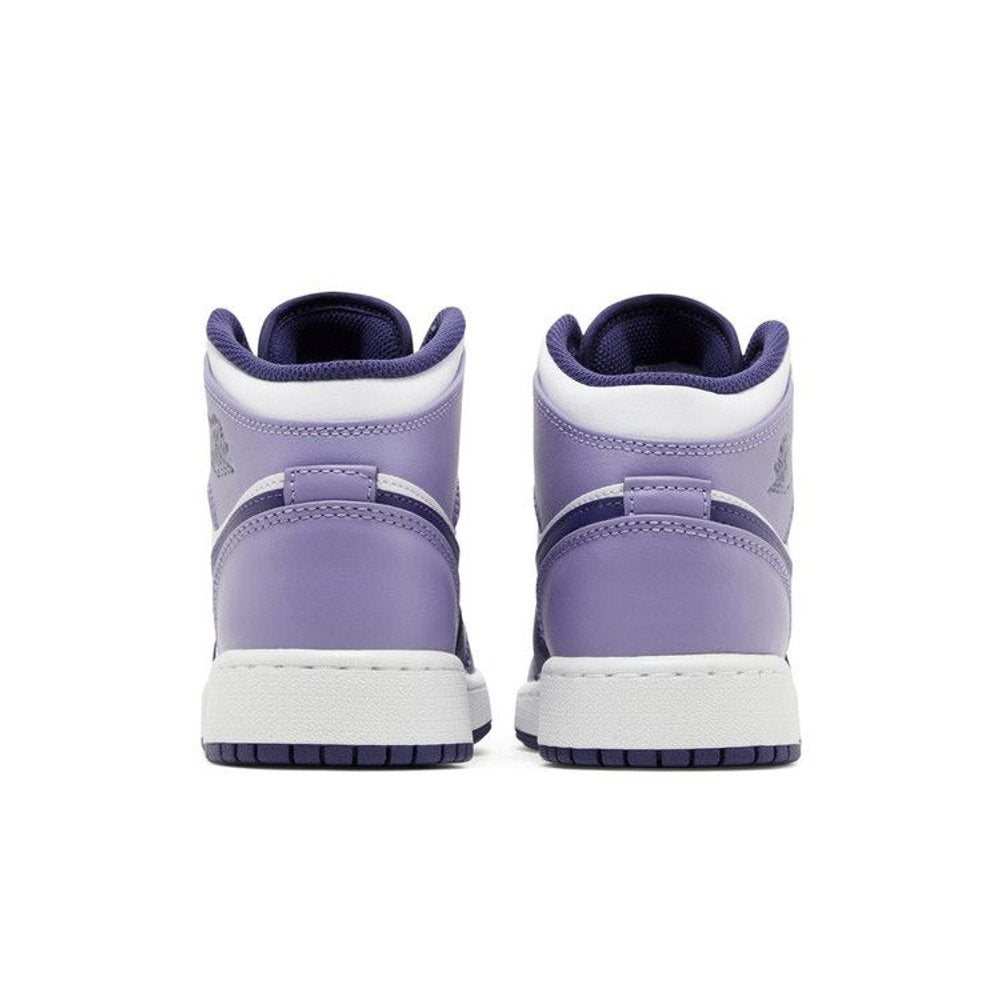 Jordan 1 Mid Sky J Purple (GS) – podrážka | Purekickz