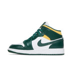 Jordan 1 Mid Sonics (2021) (GS) – hlavní pohled | Purekickz