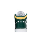 Jordan 1 Mid Sonics (2021) (GS) – detail materiálu | Purekickz