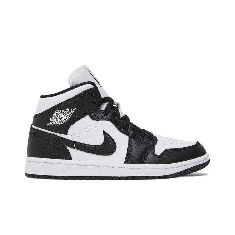 Jordan 1 Mid Split Black White (Women's) – boční pohled | Purekickz