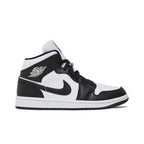 Jordan 1 Mid Split Black White (Women's) – boční pohled | Purekickz