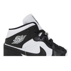 Jordan 1 Mid Split Black White (Women's) – detail | Purekickz