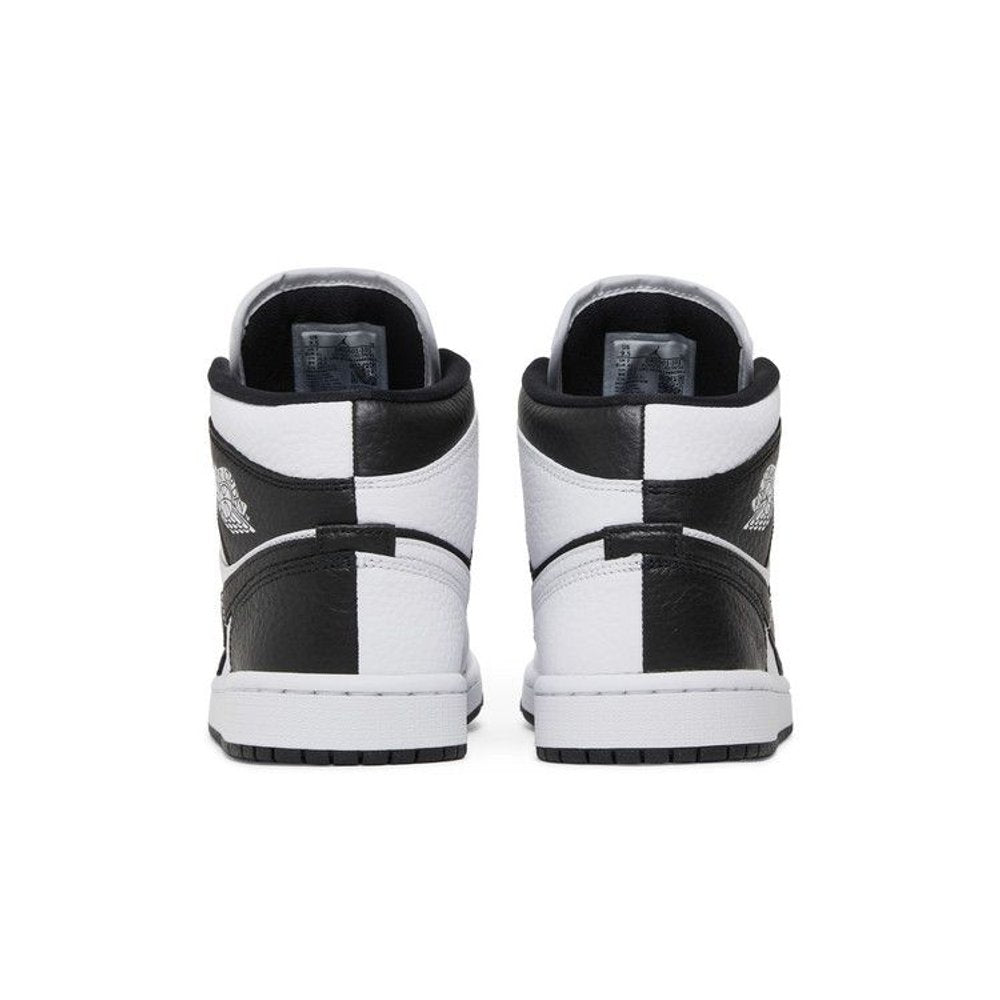 Jordan 1 Mid Split Black White (Women's) – podrážka | Purekickz