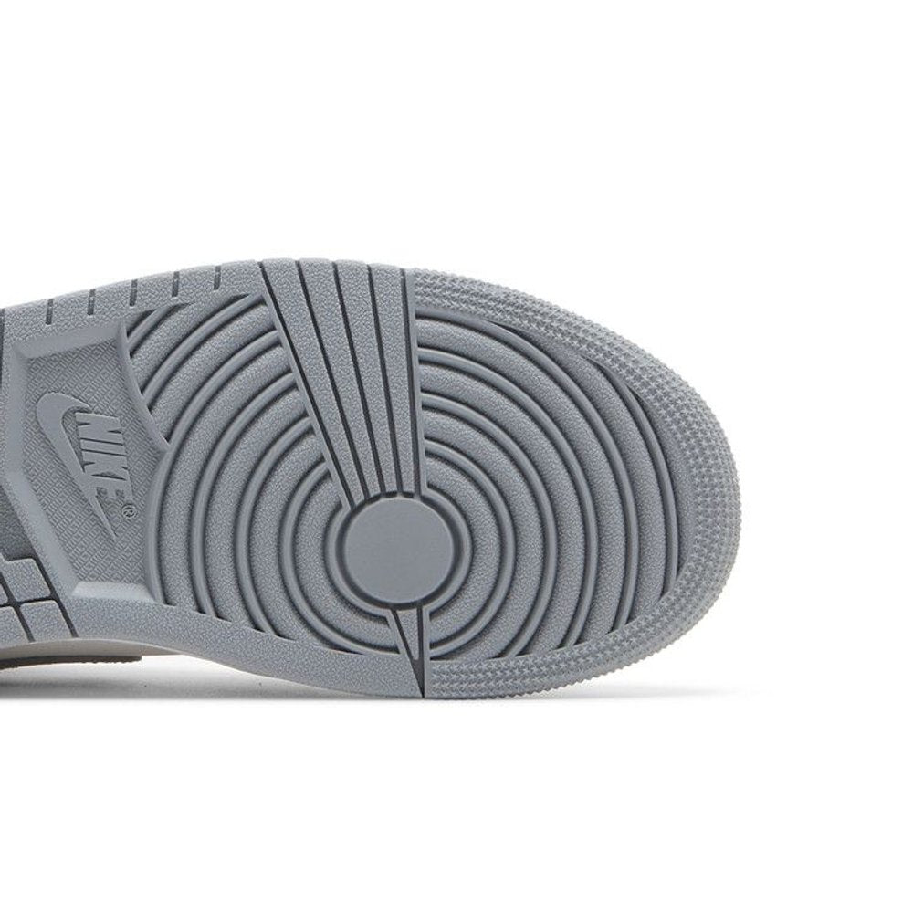 Jordan 1 Mid Stealth – pohled shora | Purekickz