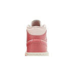 Jordan 1 Mid Strawberries and Cream (W) – detail materiálu | Purekickz