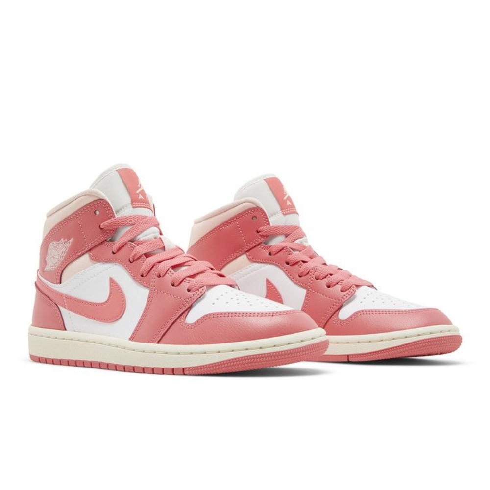 Jordan 1 Mid Strawberries and Cream (W)