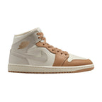 Jordan 1 Mid Tan Toe (W) – boční pohled | Purekickz