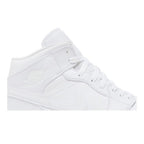 Jordan 1 Mid Triple White – detail | Purekickz