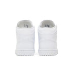 Jordan 1 Mid Triple White – podrážka | Purekickz