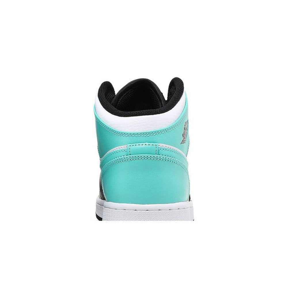 Jordan 1 Mid Tropical Twist Igloo (GS) – detail materiálu | Purekickz